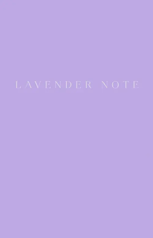 

Блокнот. Lavender Note, Фиолетовый