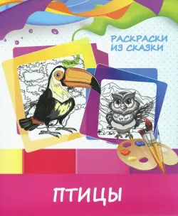 Раскраска "Птицы"