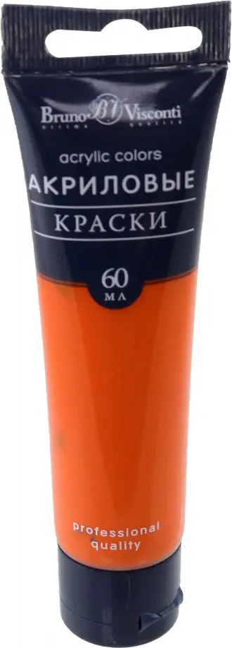 

Акриловая краска, 60 мл, янтарная, Оранжевый