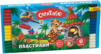 Пластилин "Creativiki", 6 цветов