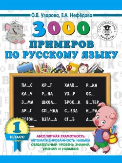 Русский язык. 1 класс. 3000 примеров