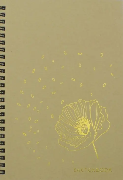 Скетчбук Хрупкий цветок А5 80 листов 267₽