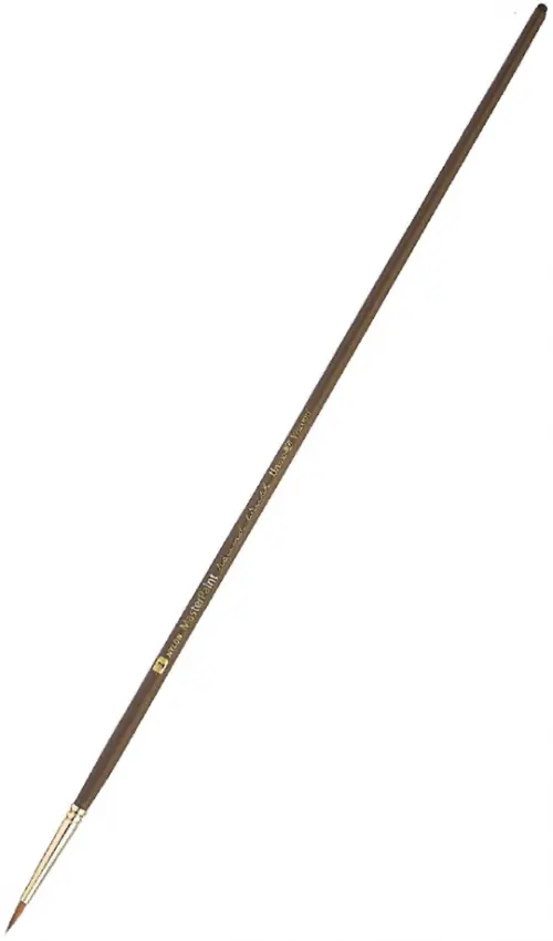 

Кисть колонок №1, круглая, арт. 71-0100, Чёрный