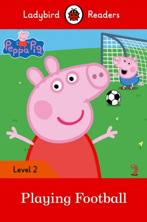

Peppa Pig: Playing Football - Ladybird Readers Level 2, Красный