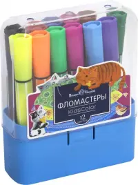 Фломастеры "Kidscolor", 12 цветов