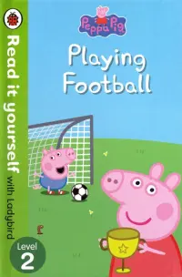 Peppa Pig. Playing Football