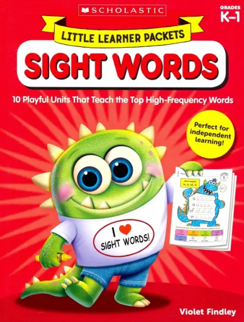 

Little Learner Packets: Sight Words, Красный