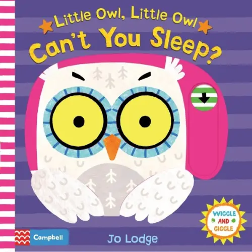 

Little Owl, Little Owl Can't You Sleep Board book, Фиолетовый