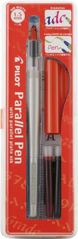 Ручка перьевая для каллиграфии Parallel Pen 15 мм 2 картриджа 776₽