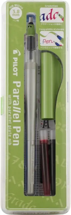 Ручка перьевая для каллиграфии "Parallel Pen", 3,8 мм, 2 картриджа