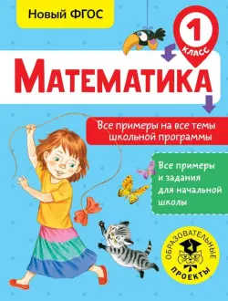 Математика. 1 класс. Все примеры на все темы школьной программы