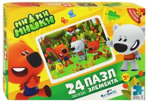 

Пазл + наклейки. МиМиМишки. Богатый улов