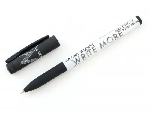 

Ручка шариковая "FreshWrite. Sketches Black & White", 0,7 мм, синяя, Белый