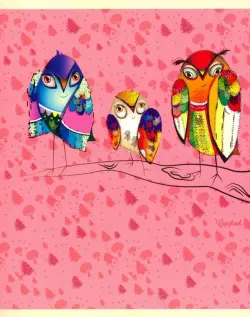 Тетрадь Веселая семейка, А5, 48 листов, клетка