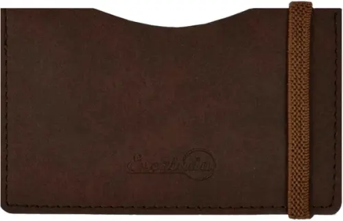 Чехол для пластиковых карт Нубук коричневый 108x65 мм 255₽