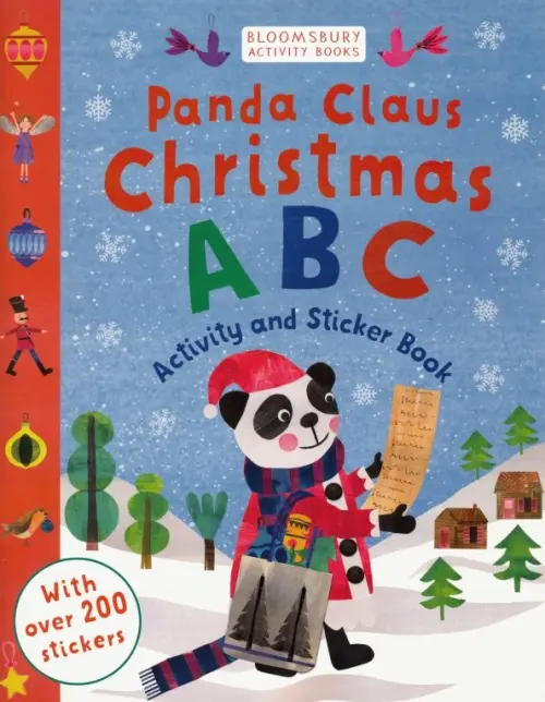 

Panda Claus Christmas ABC Activity & Sticker Book