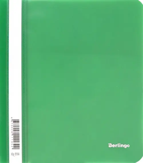 

Папка-скоросшиватель "Berlingo", А5, 180 мкм, зеленая, Зелёный