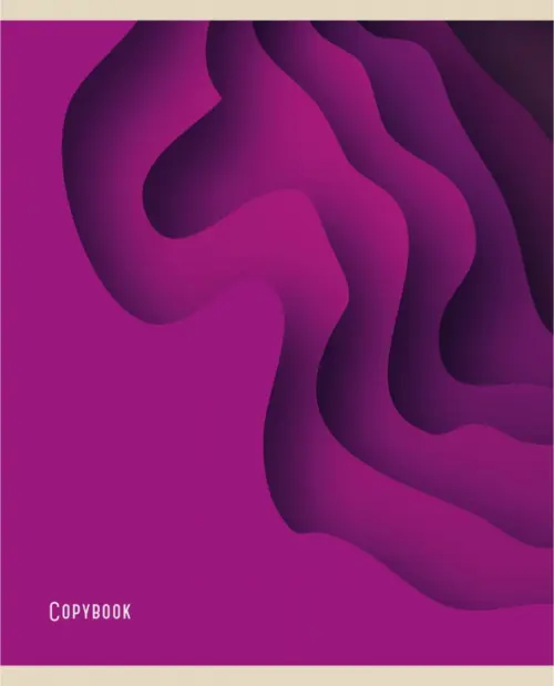 

Тетрадь Pink. Дизайн 1, А5, 48 листов, клетка, Синий