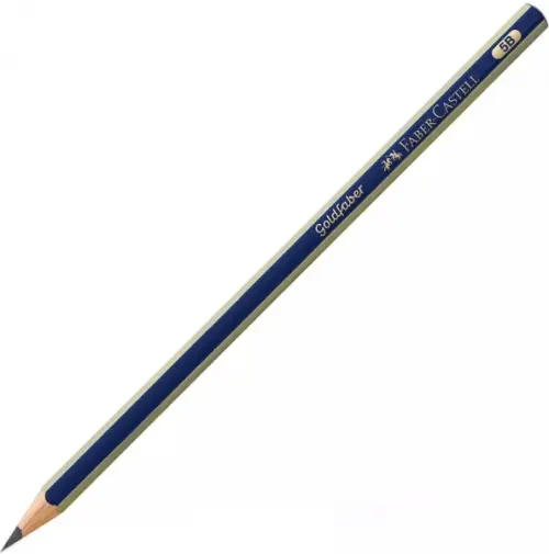 

Карандаш чернографитный "Goldfaber 1221", 5B, Синий