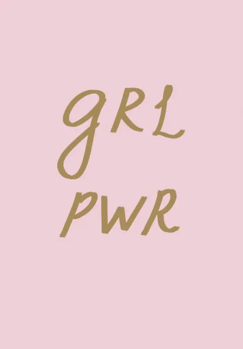 

Блокнот. Girl Power, Фиолетовый