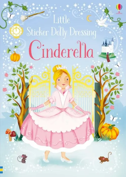 

Little Sticker Dolly Dressing. Cinderella, Голубой
