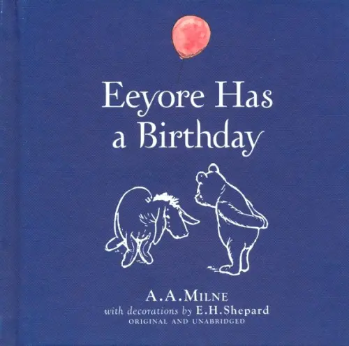 

Winnie-the-Pooh. Eeyore Has A Birthday, Синий