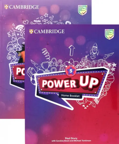 

Power Up. Level 5. Activity Book With Online Resources And Home Booklet, Фиолетовый