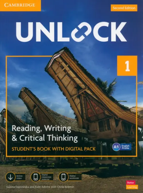 Unlock. Level 1. Reading, Writing & Critical Thinking. Students Book. A1 - Ostrowska Sabina, Adams Kate, Sowton Chris