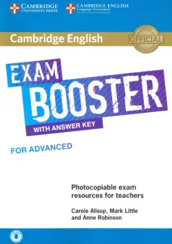 Cambridge English Exam Booster for Advanced with Answer Key with Audio PhotocopiActivity Bookle Exam Resources