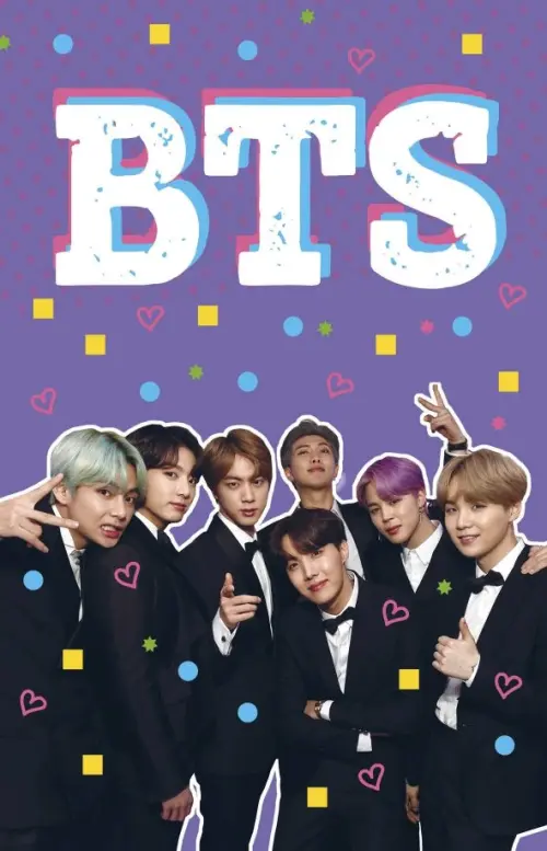 

Блокнот. BTS. A.R.M.Y., Фиолетовый