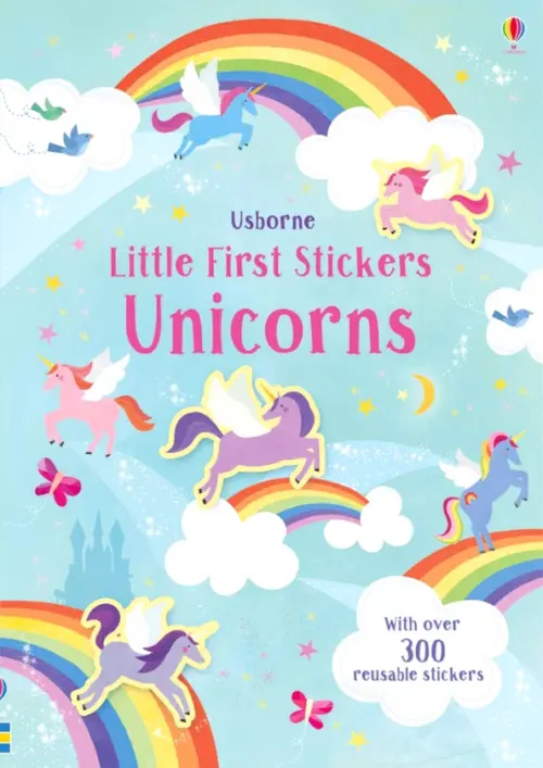 

Little First Stickers: Unicorns, Голубой