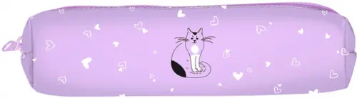 

Пенал-тубус. Котик, Фиолетовый