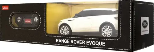 

Машина радиоуправляемая. Range Rover Evoque, белая, Чёрный