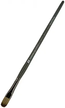 Кисть для акрила, гуаши и масла, синтетика, №9