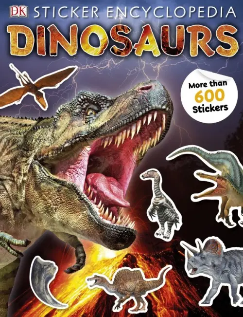 

Sticker Encyclopedia. Dinosaurs