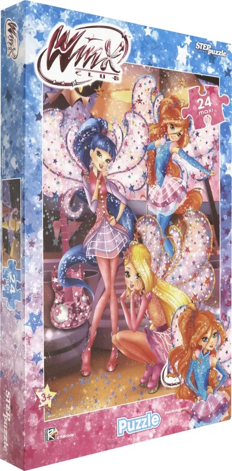 

Пазл maxi. Winx, 24 элемента, Мультиколор