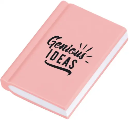 

Ластик Notebook, 48x34x8 мм, В ассортименте
