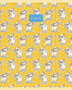 Тетрадь "Забавные котики", А5, 48 листов, клетка
