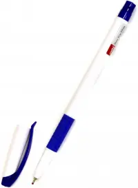 Ручка шариковая "Slimo Grip white body", синяя, 0,7 мм