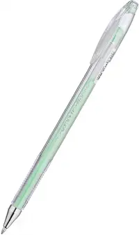 Ручка гелевая "Hi-Jell Pastel", зеленая, 0,8 мм