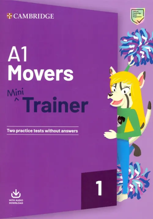 

Movers A1. Mini Trainer + Audio Download (new format), Фиолетовый