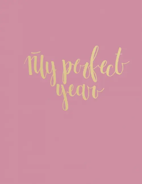 

Творческий органайзер в точку. My perfect year, Красный