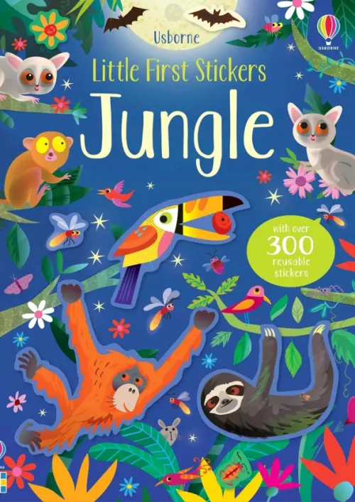 

Little First Stickers: Jungle, Синий