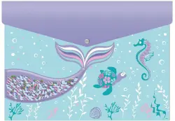 Папка для тетрадей. Хвост русалки, A4