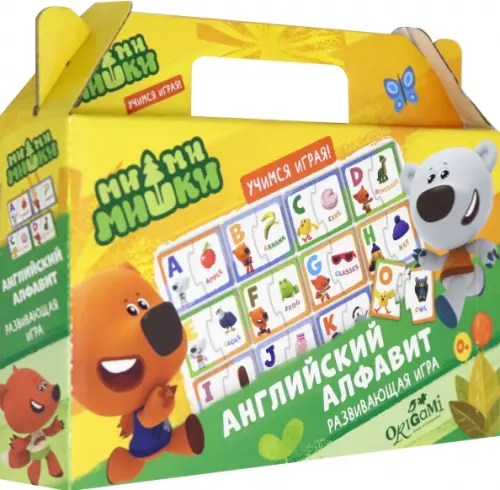 

Настольная игра. МиМиМишки. Английский алфавит
