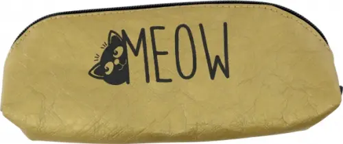 

Пенал. Крафт. Meow, Жёлтый