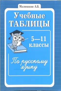 Учебные таблицы по русскому языку. 5-11 классы