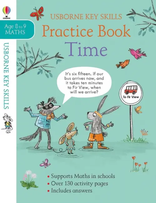 

Time Practice Book - Age 8 to 9 Maths, Зелёный