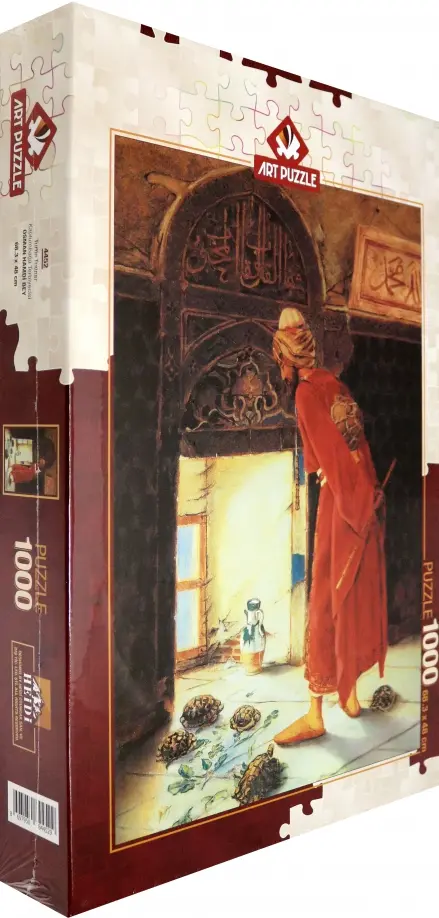 

Пазл. Черепаший тренер, 1000 элементов, Красный
