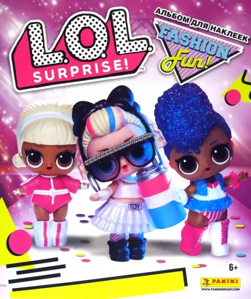 

Альбом для наклеек. L.O.L. Surprise 3, Фиолетовый
